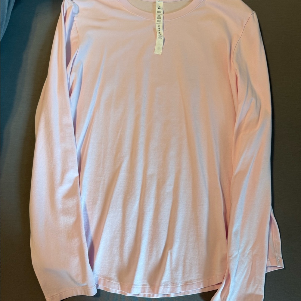 lululemon athletica Long Sleeve Tee - Light Pink